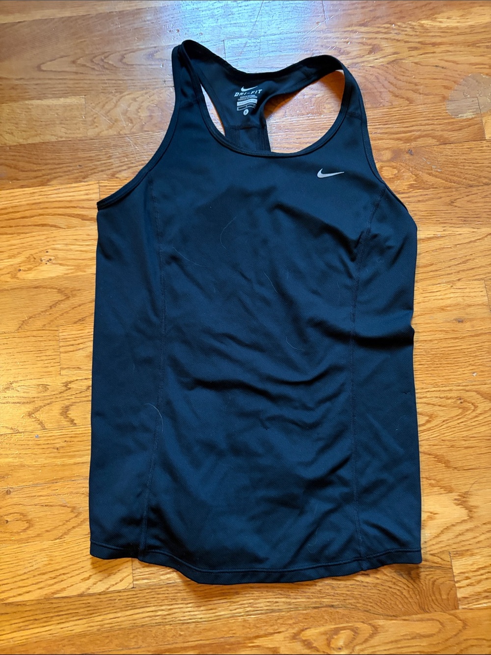 Nike Women’s Black Dri-FIT Racerback Tank Top